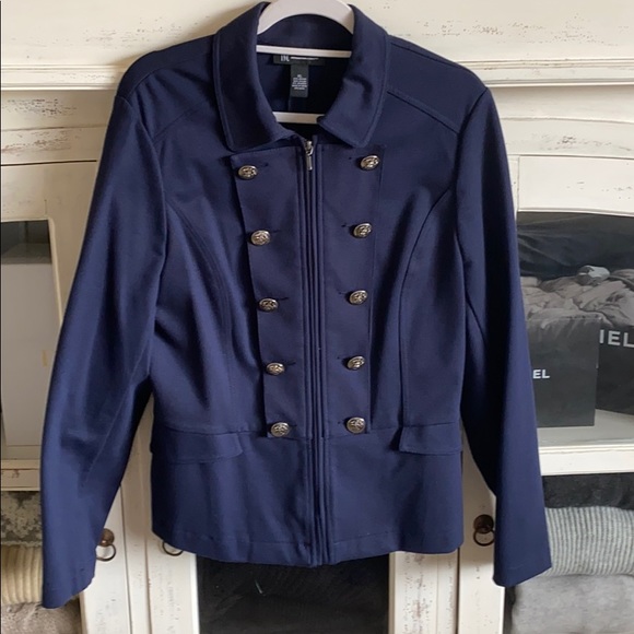 INC International Concepts Jackets & Blazers - INC Military Inspired Jacket